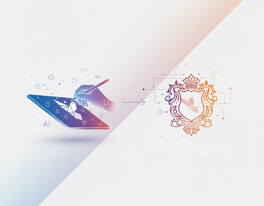 Illustrazione servizio Logo Design e Restyling